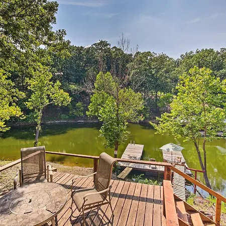 Stylish Grand Lake Retreat With Fishing Dock!